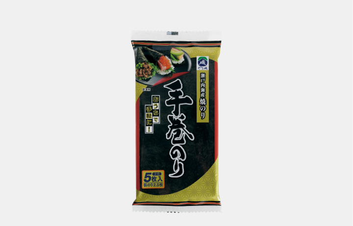手巻のり5枚 – やま磯