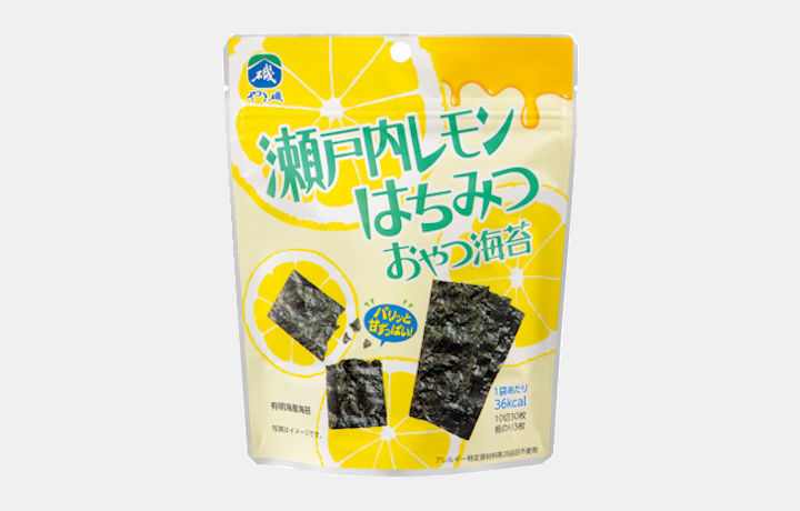 おやつ海苔レモンはちみつ味 やま磯